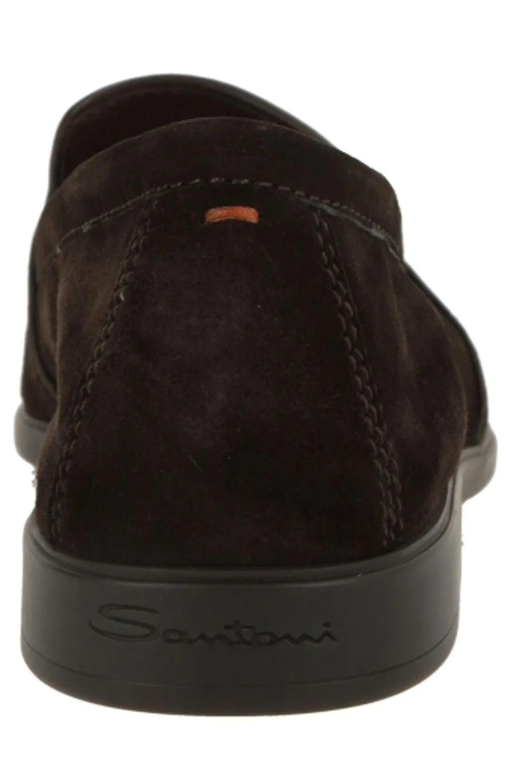 Santoni Round Toe Loafers