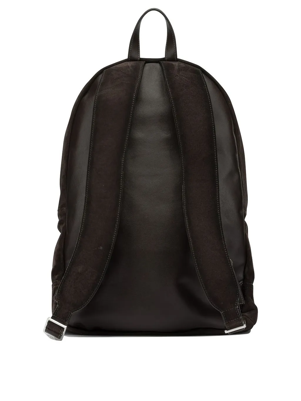 Santoni Suede Zip Backpack
