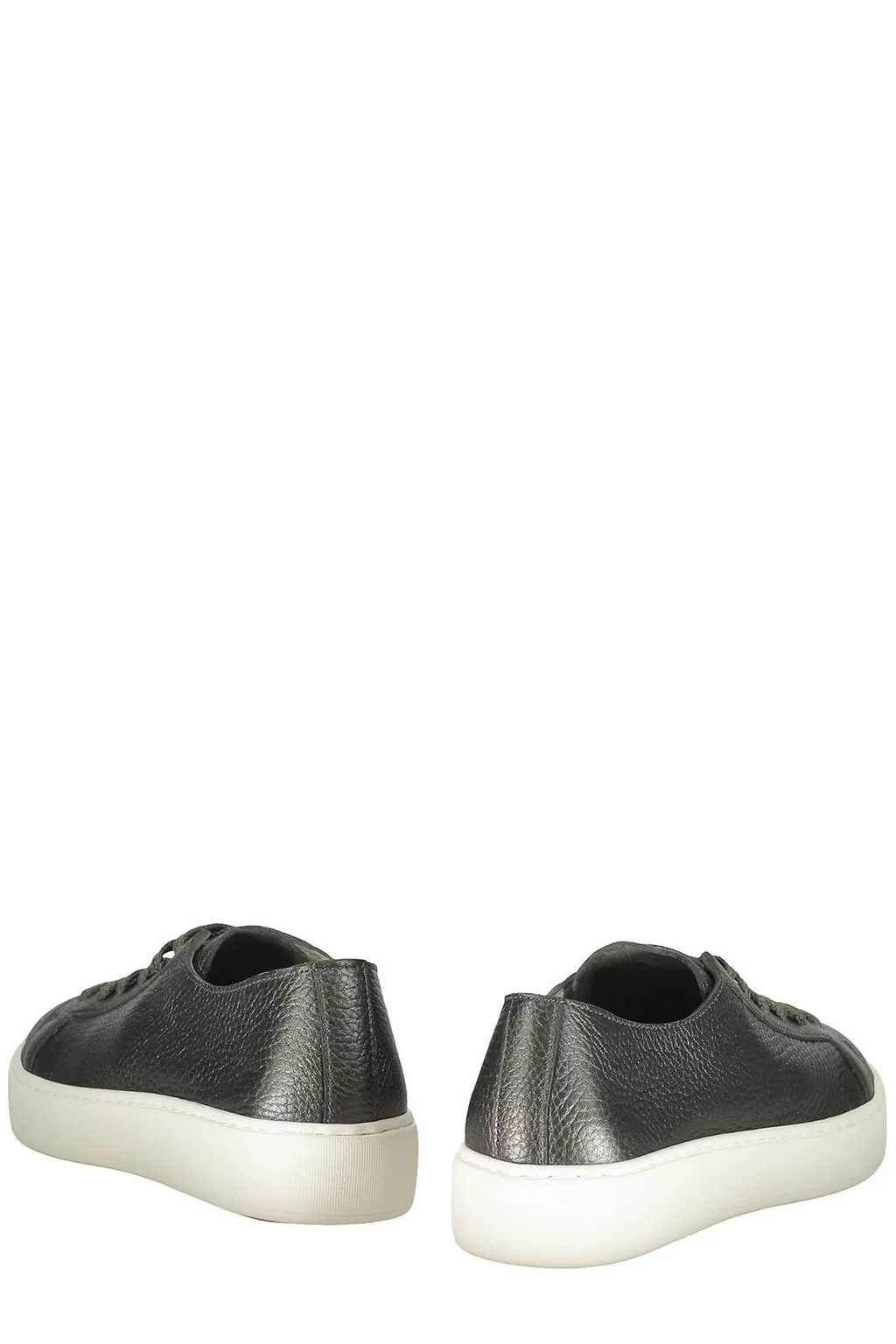 Santoni Textured Low-Top Sneakers