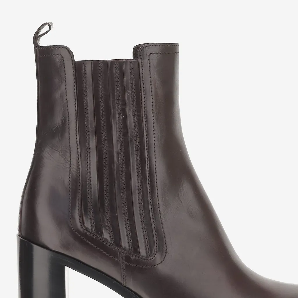 Block Heel Ankle Boots