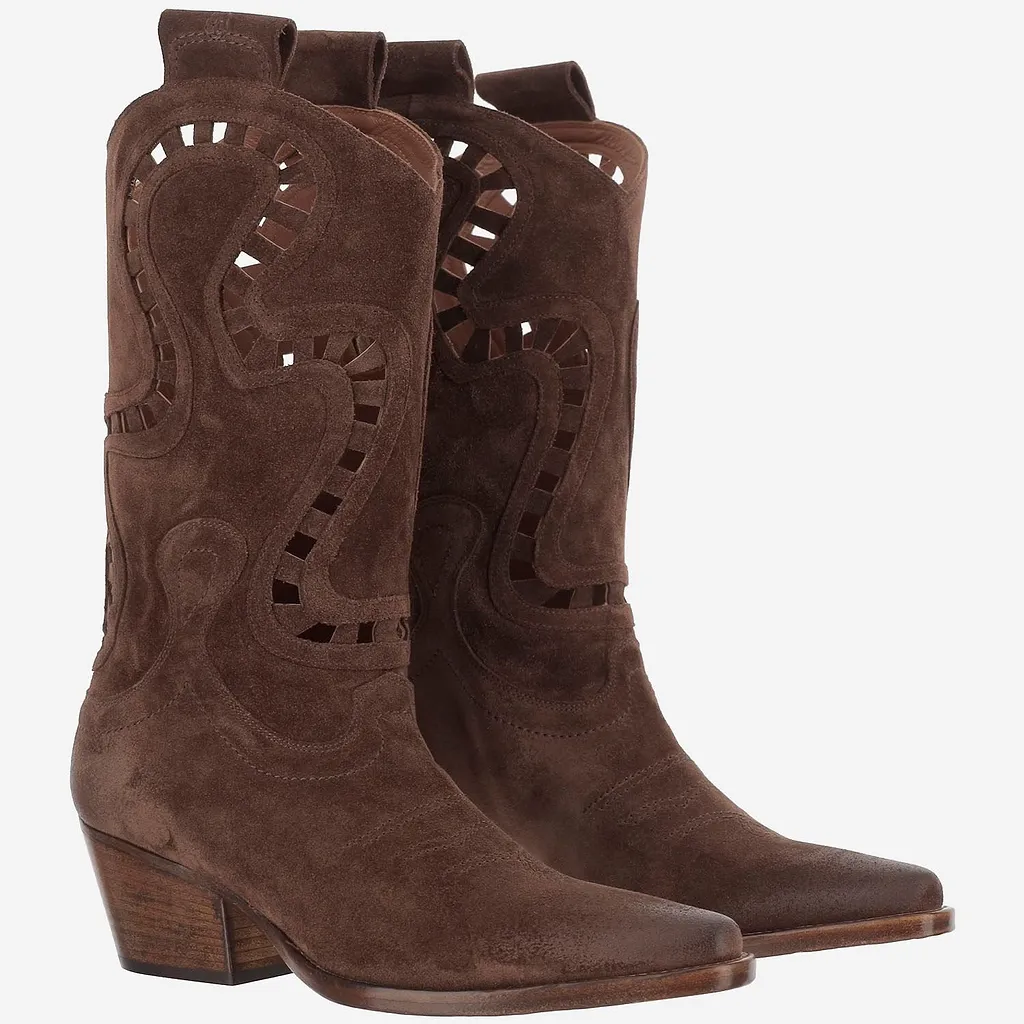 Sartore Cutout Western Boots
