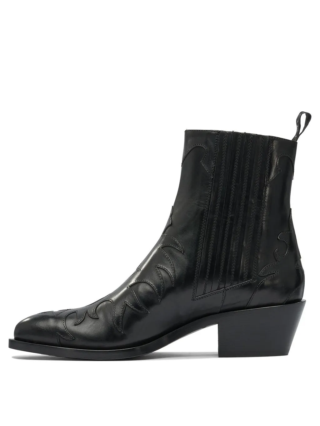 Sartore Embossed Ankle Boots