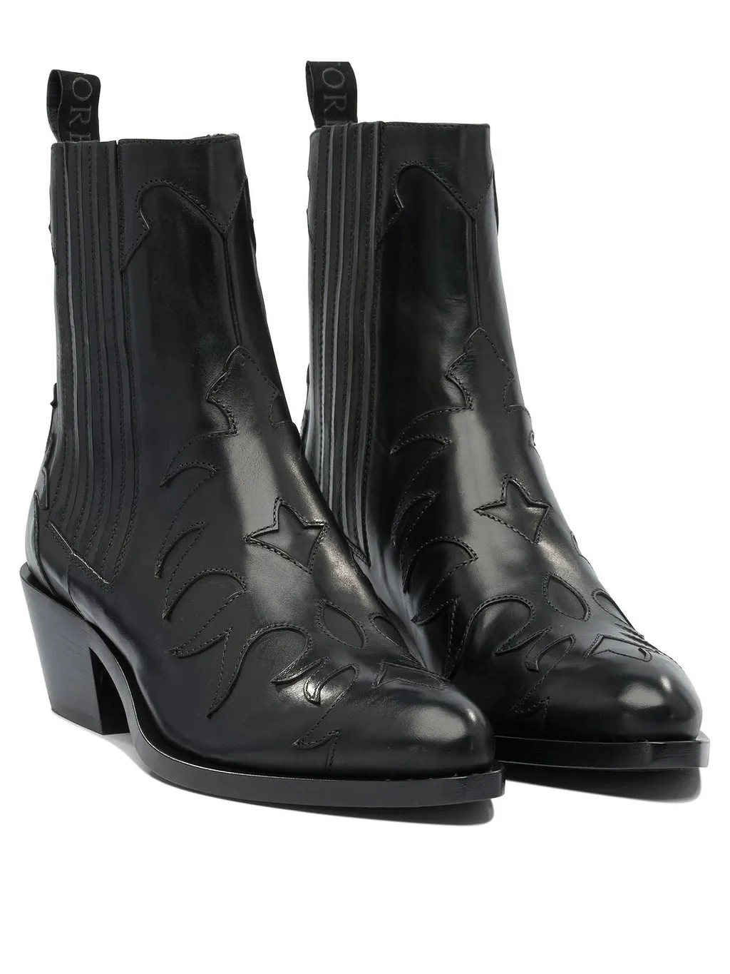 Sartore Embossed Ankle Boots