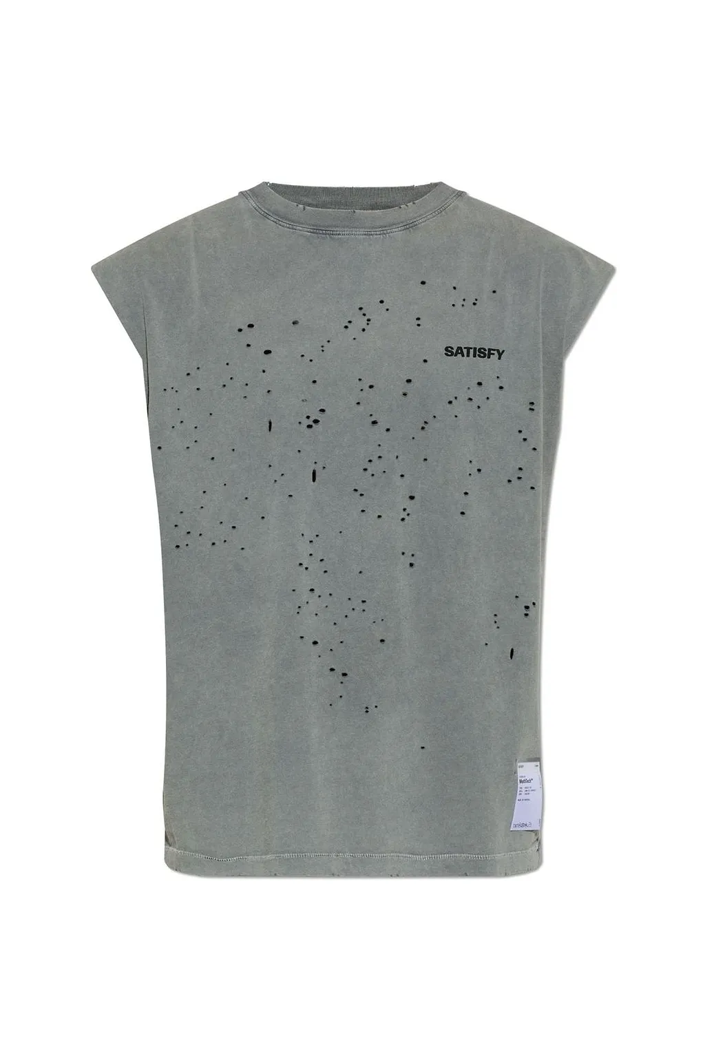 Satisfy Mothtech Distressed Sleeveless T-Shirt