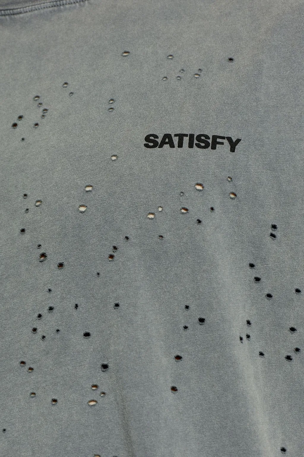 Satisfy Mothtech Distressed Sleeveless T-Shirt