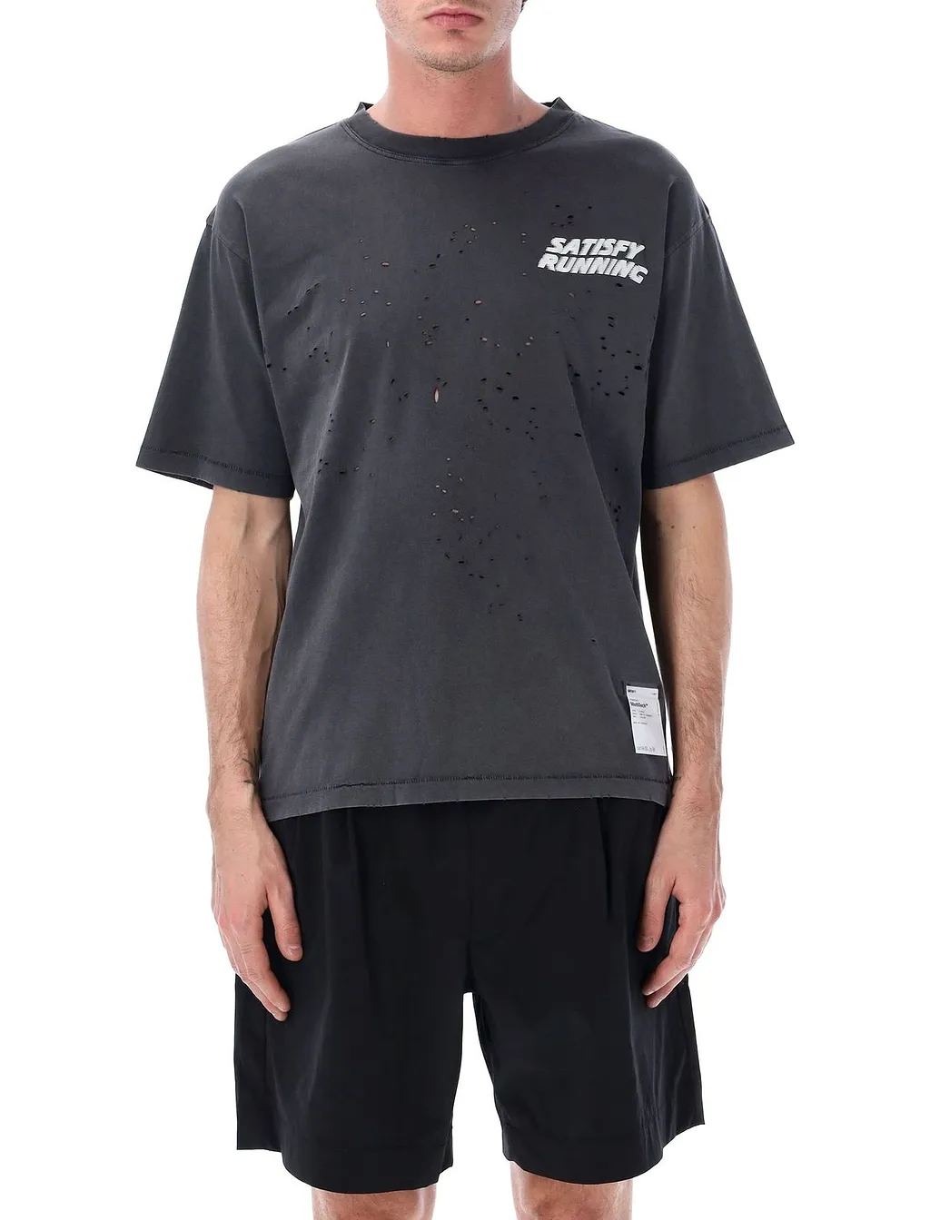 Satisfy Running Distressed T-Shirt