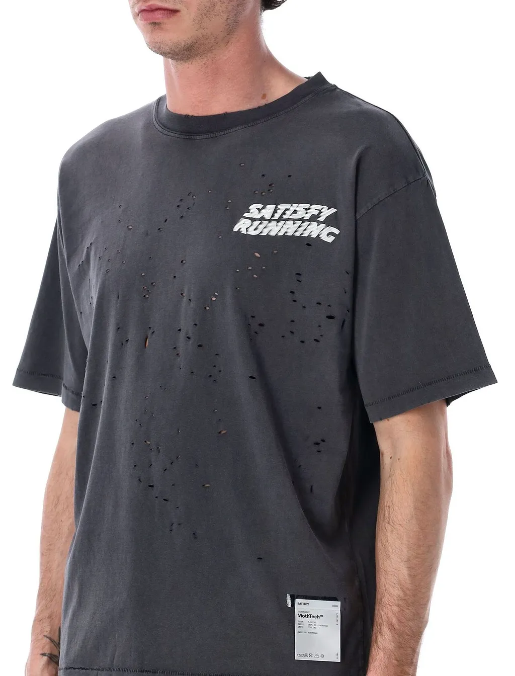 Satisfy Running Distressed T-Shirt