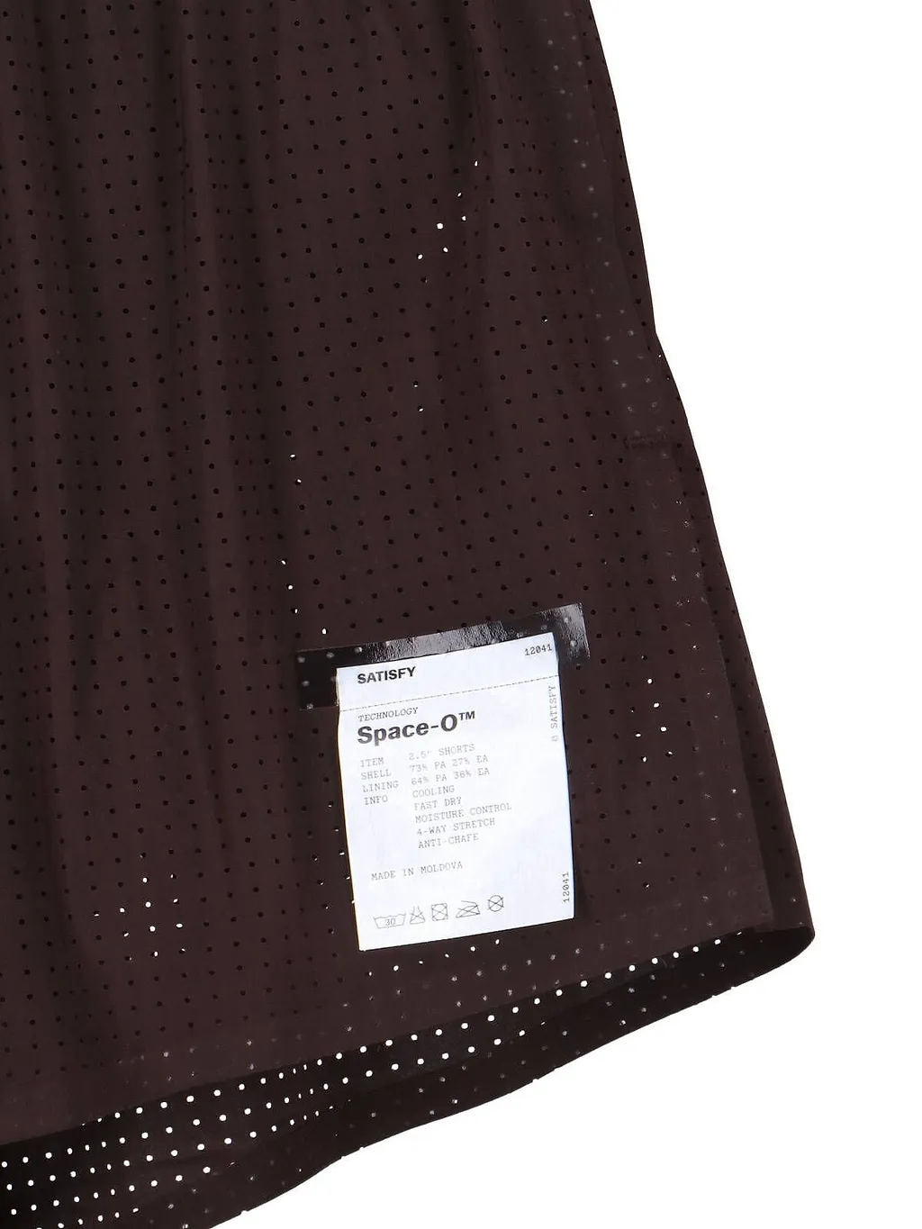 Satisfy Perforated Running Shorts