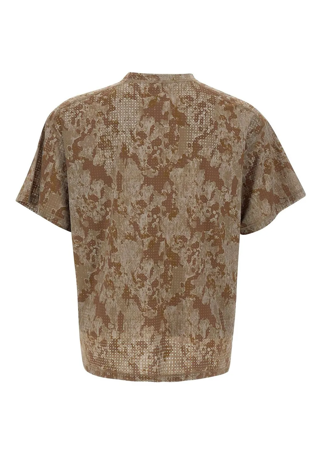Satisfy Space O Perforated Camouflage Performance Top