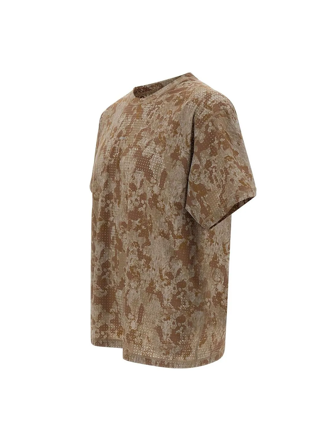Satisfy Space O Perforated Camouflage Performance Top