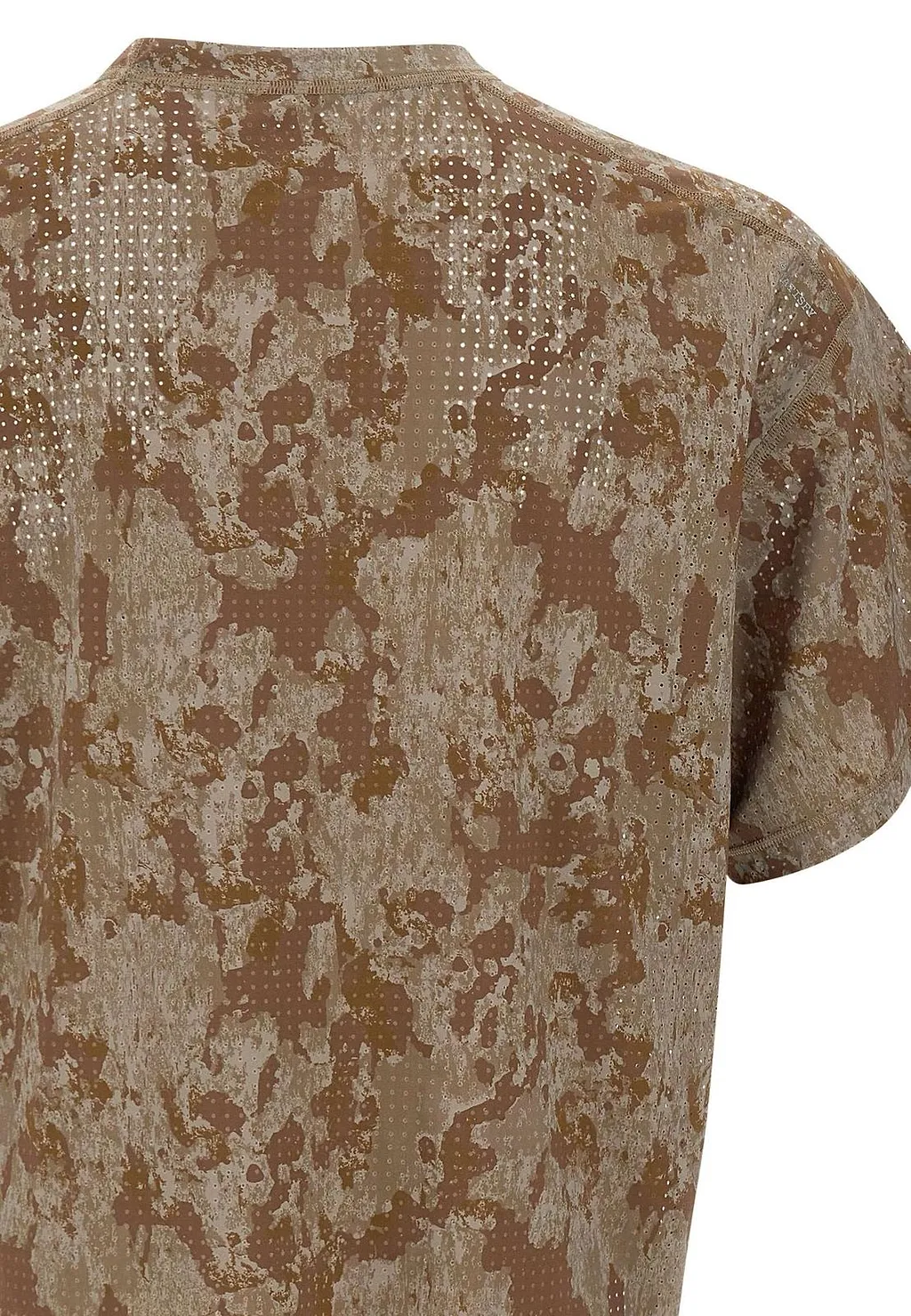 Satisfy Space O Perforated Camouflage Performance Top