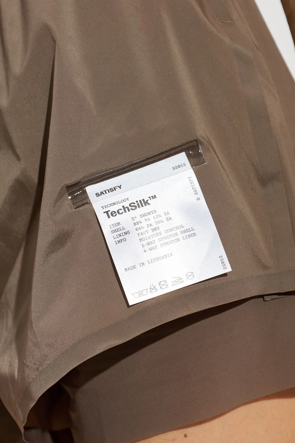 Satisfy Techsilk 3 Performance Shorts