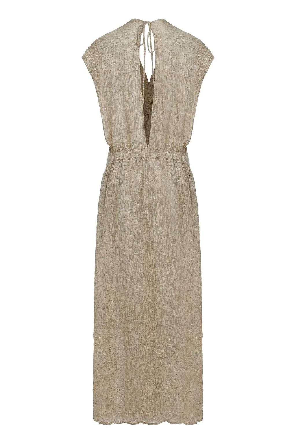 Savannah Morrow Fiori Knot-Front Long Dress