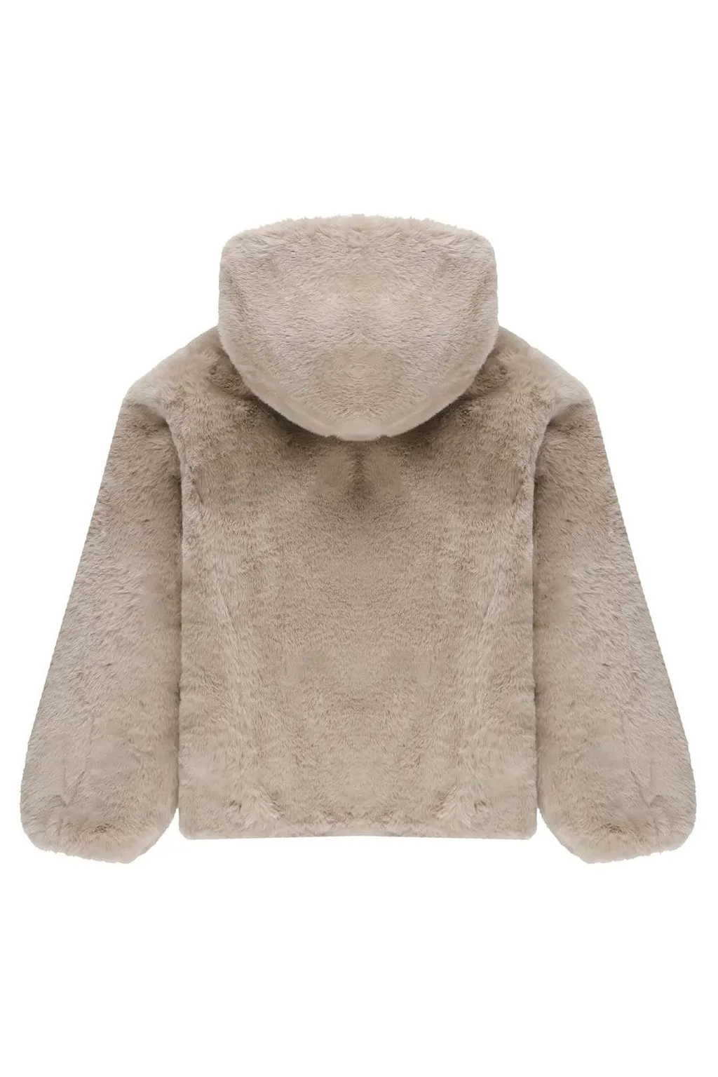 Save The Duck Kids Faux Fur Hooded Jacket