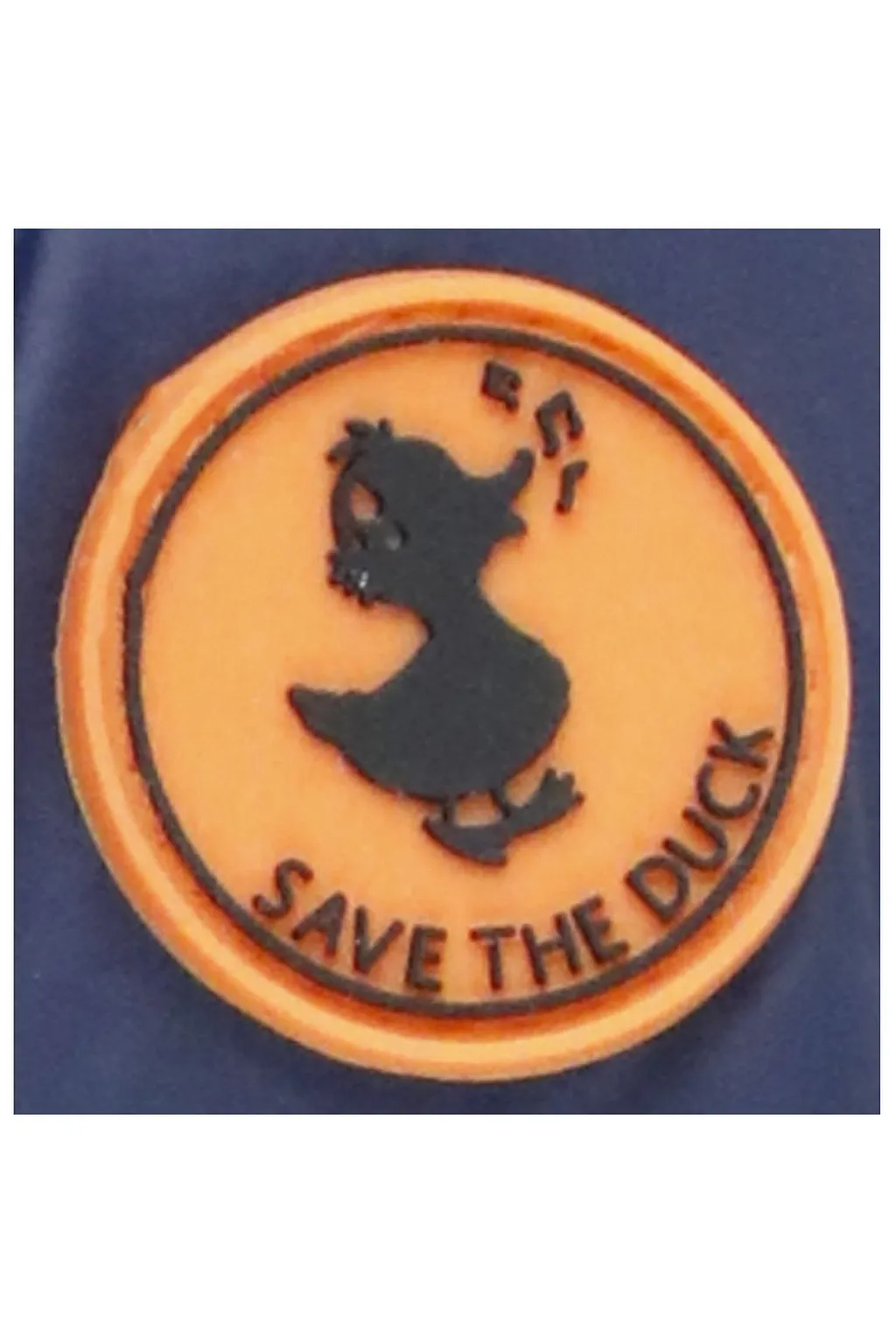 Save The Duck Kids Logo Patch Hooded Jacket