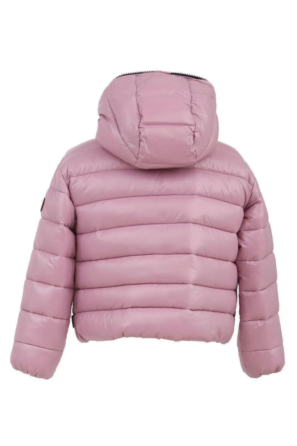 Save The Duck Kids Logo Patch Hooded Jacket