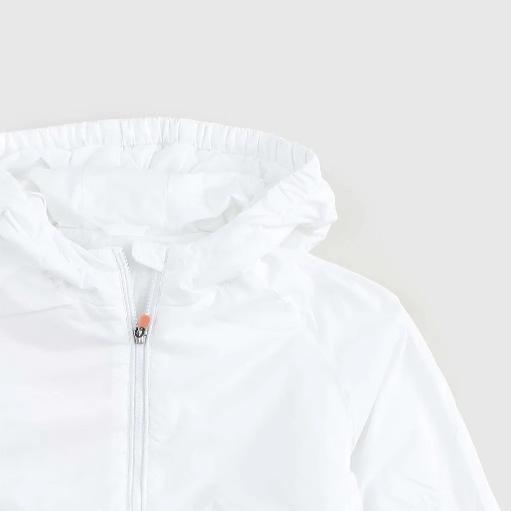 Save The Duck Kids Logo Patch Hooded Jacket