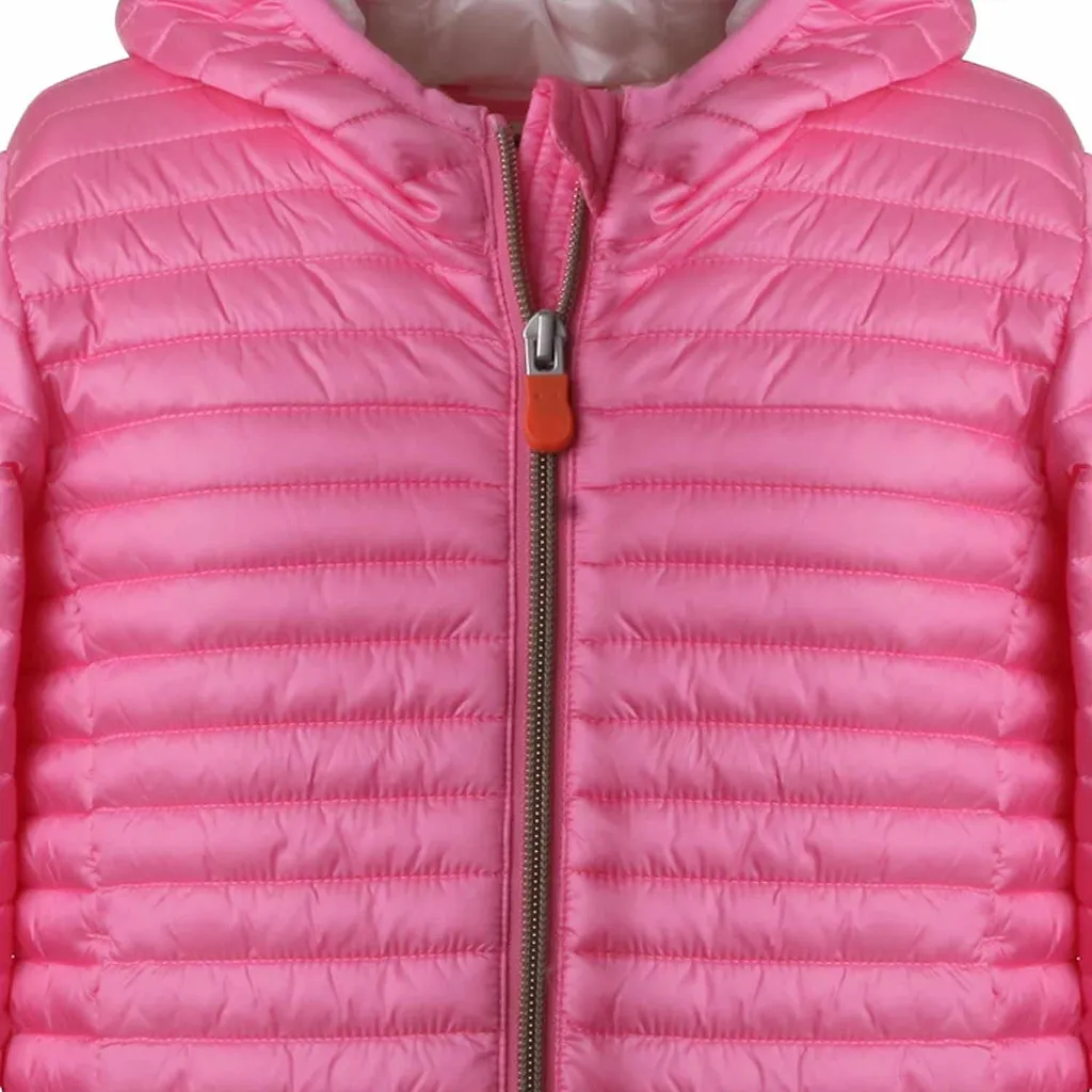 Save The Duck Kids Logo Patch Padded Jacket