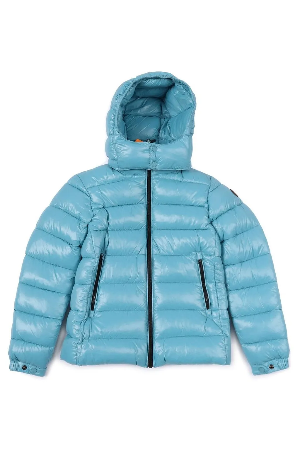 Logo Patch Padded Jacket