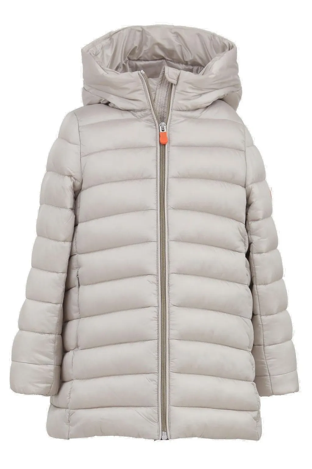 Save The Duck Kids Logo Patch Puffer Jacket