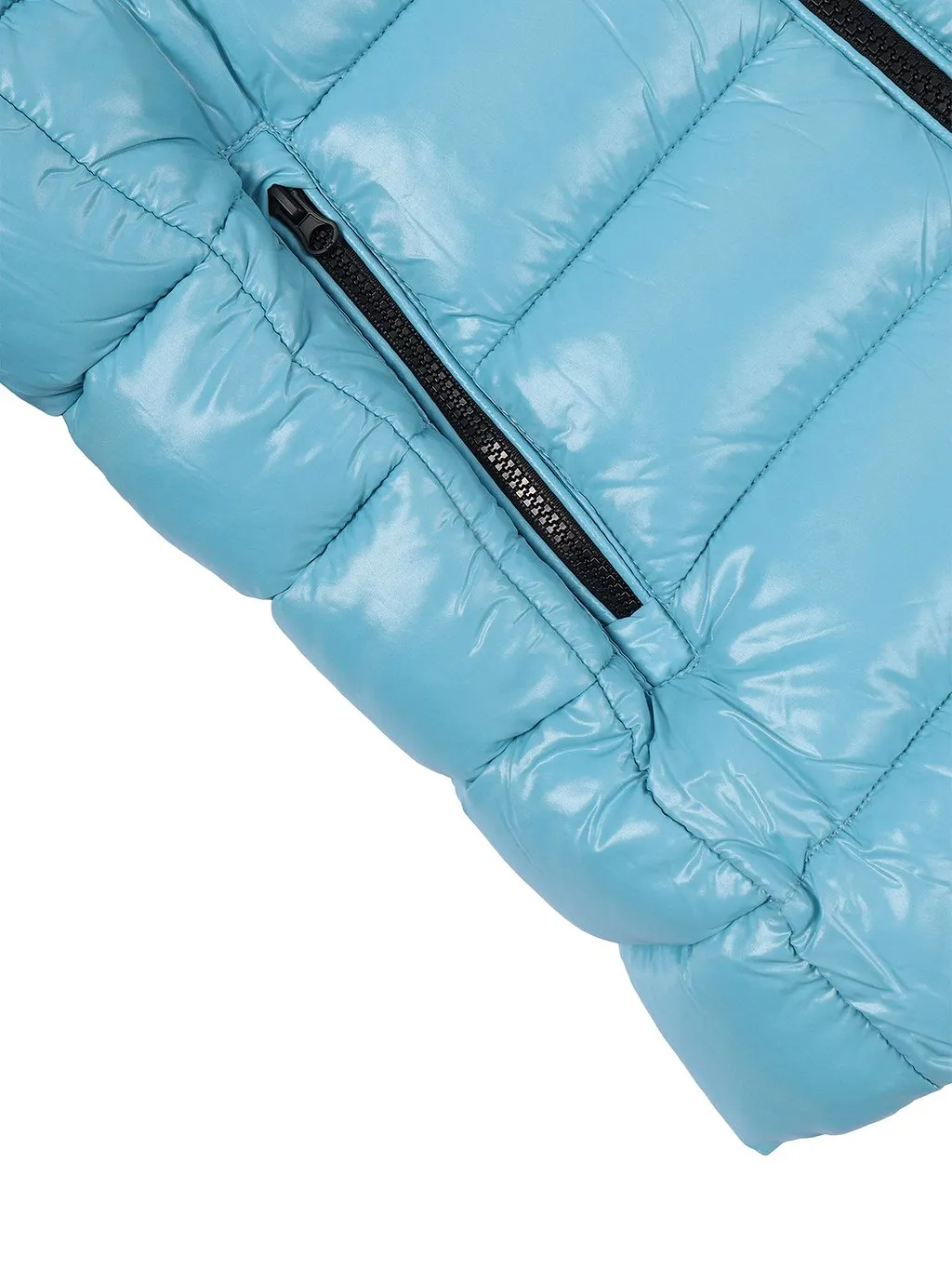Logo Patch Padded Jacket