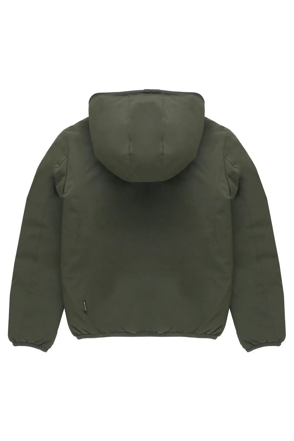 Save The Duck Kids Logo Patch Reversible Hooded Jacket