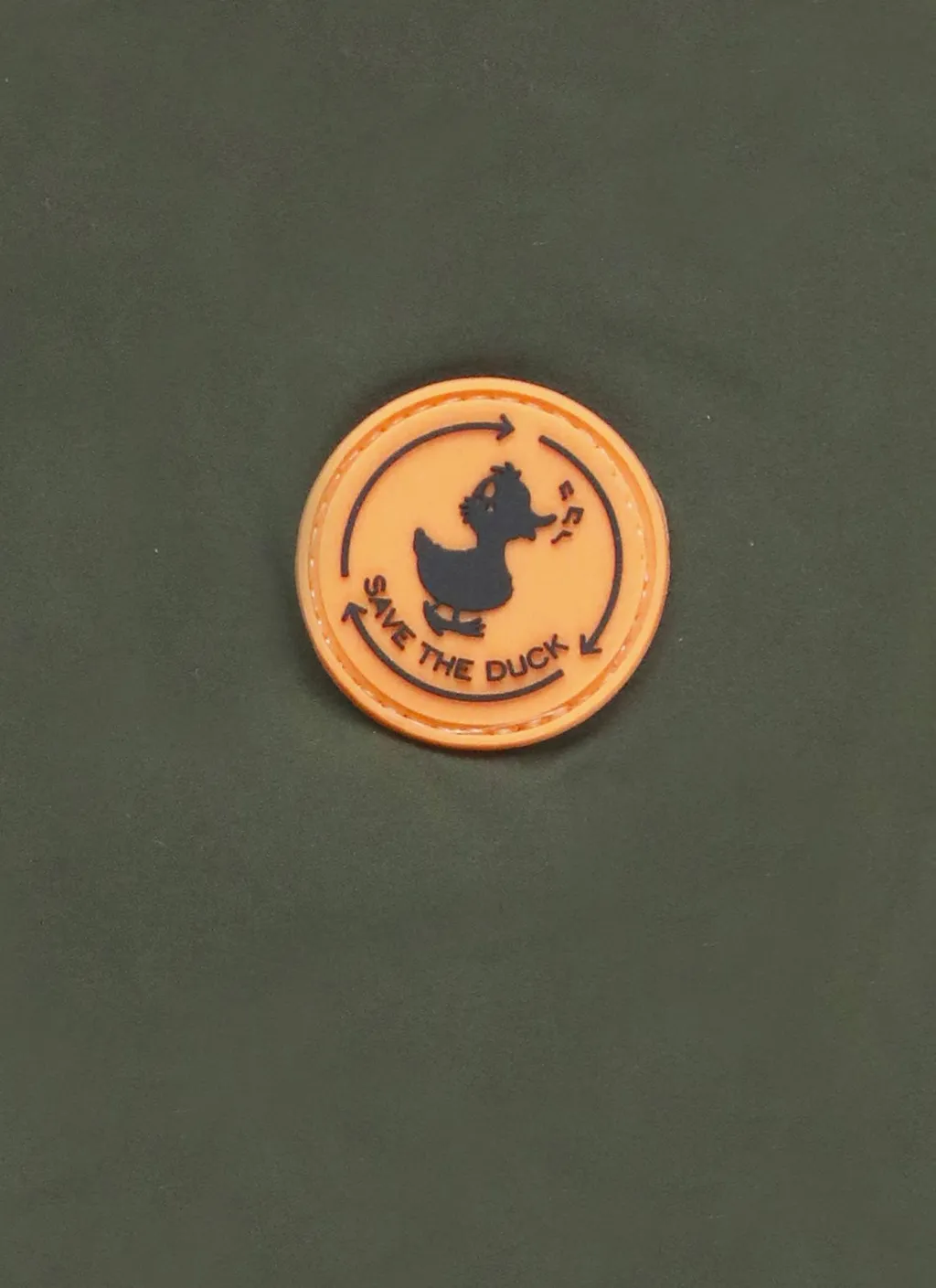 Save The Duck Kids Logo Patch Reversible Hooded Jacket