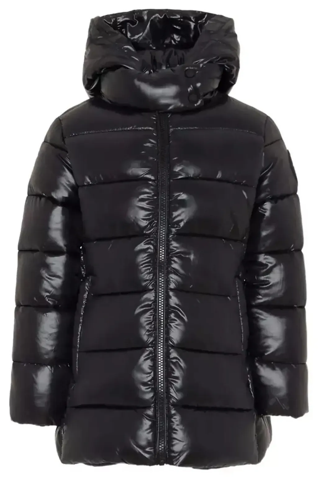 Save The Duck Kids Zipped Padded Hooded Jacket