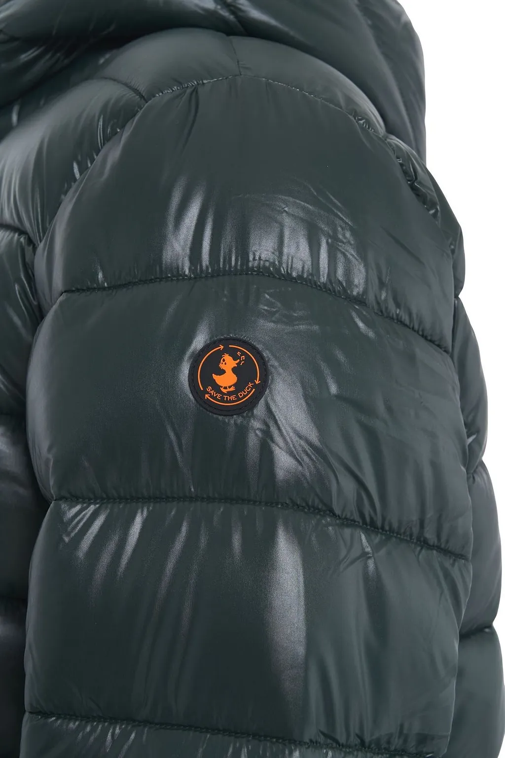 Save The Duck Zip-Up High Neck Jacket