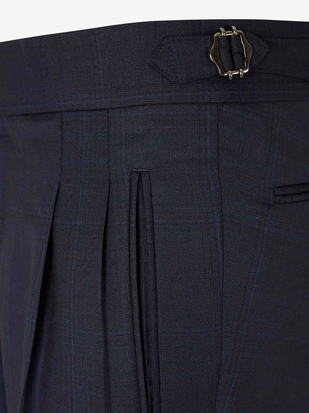 Scabal Checked Classic Fit Suit