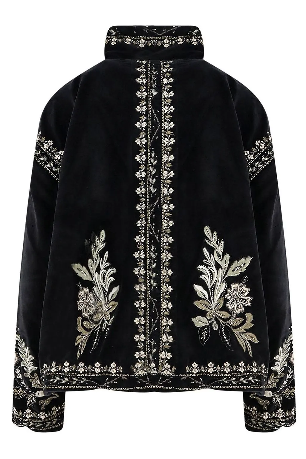 Scarlett Poppies Embroidered Zip Jacket
