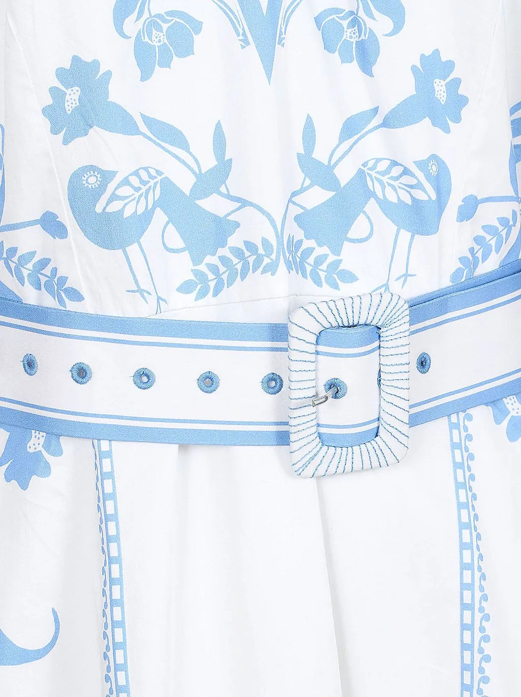 Scarlett Poppies Valmira Printed Belted Dress