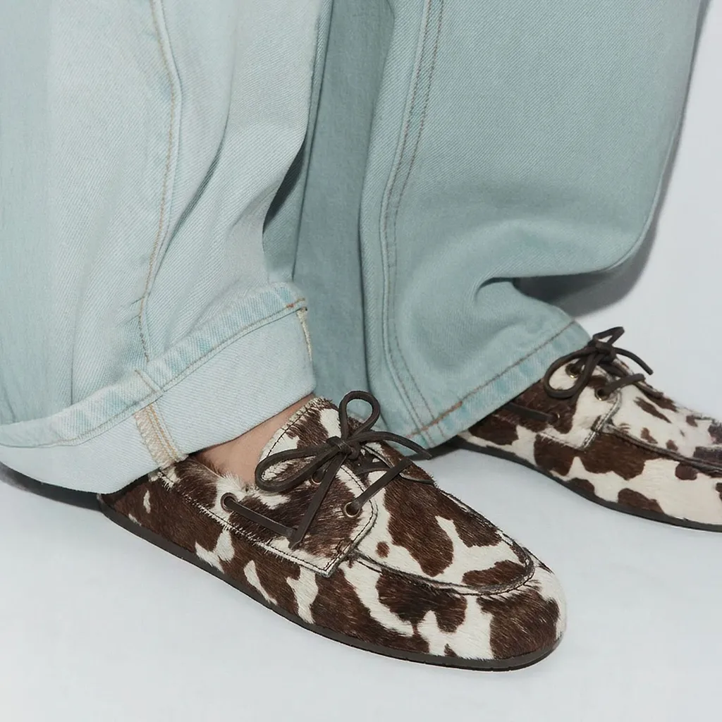 Avery Boat Flat Shoes
