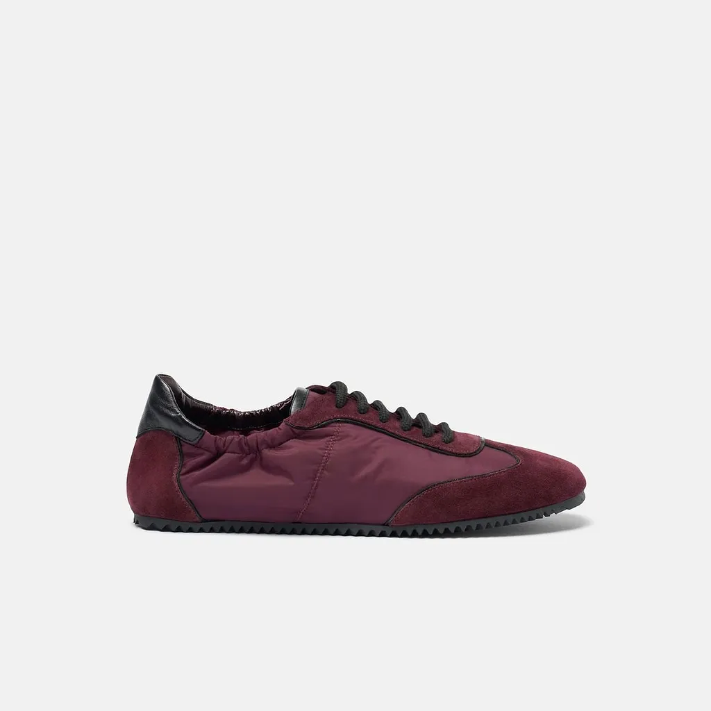Riley Nylon Low-Top Sneakers