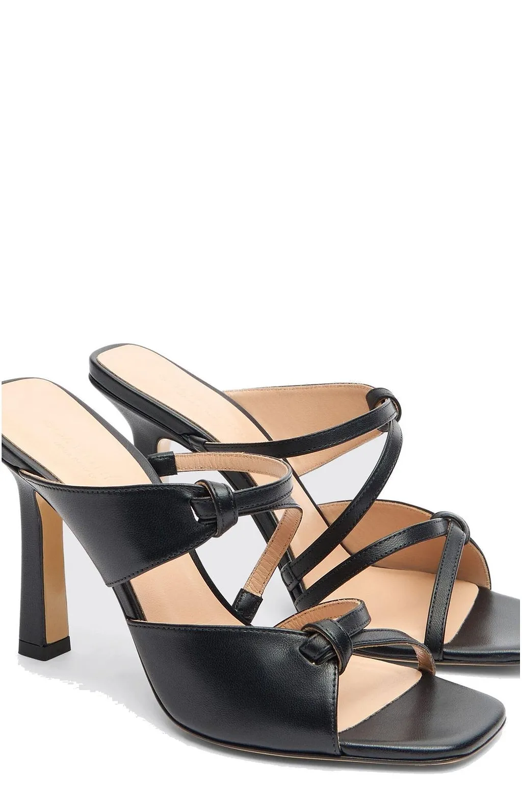 Zoe High-Heeled Mules