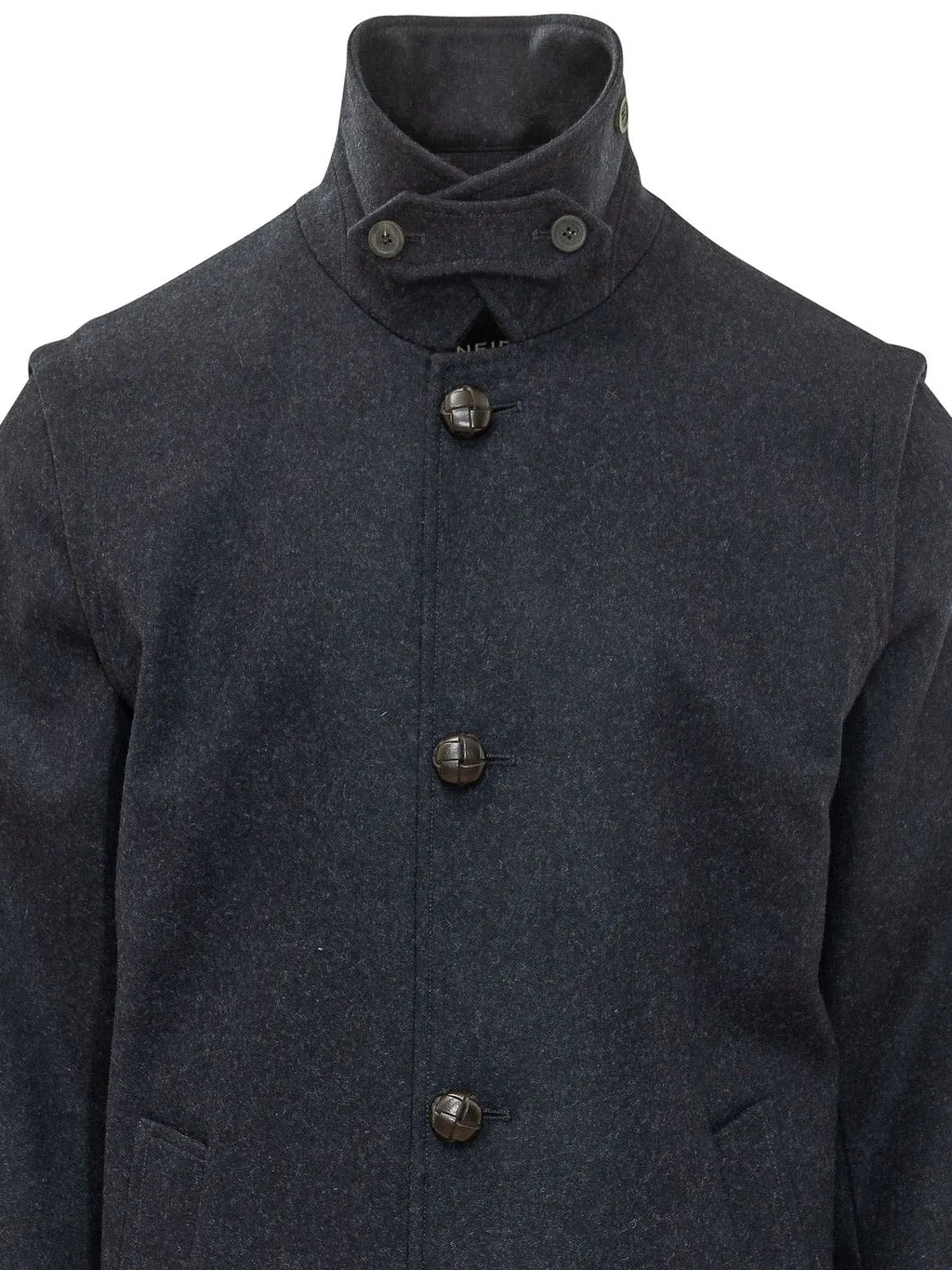 Hubertus Stand-Collar Coat