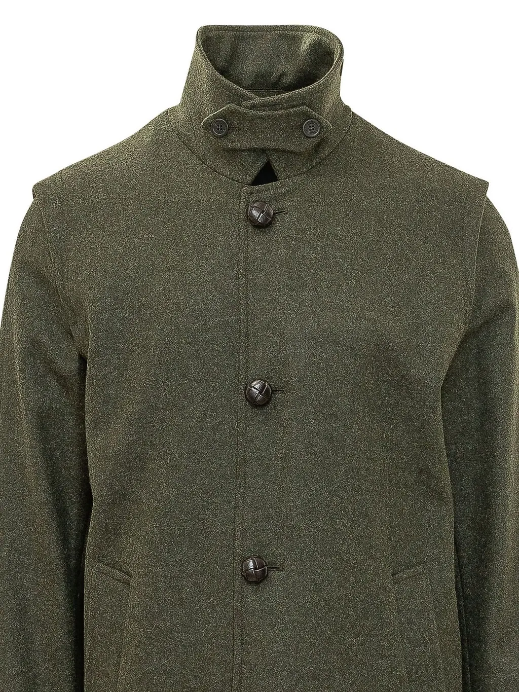 Hubertus Stand-Collar Coat