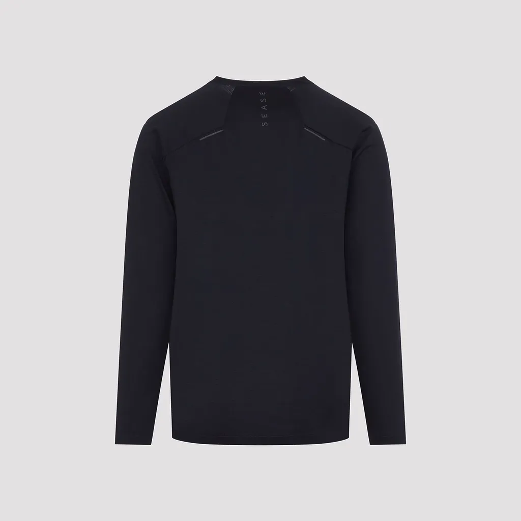 Sease Long-Sleeve Wool T-Shirt