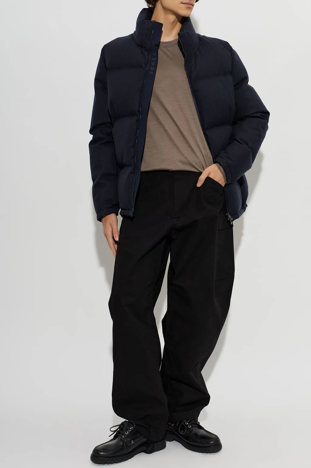 Sease Quilted Stand-Collar Down Jacket