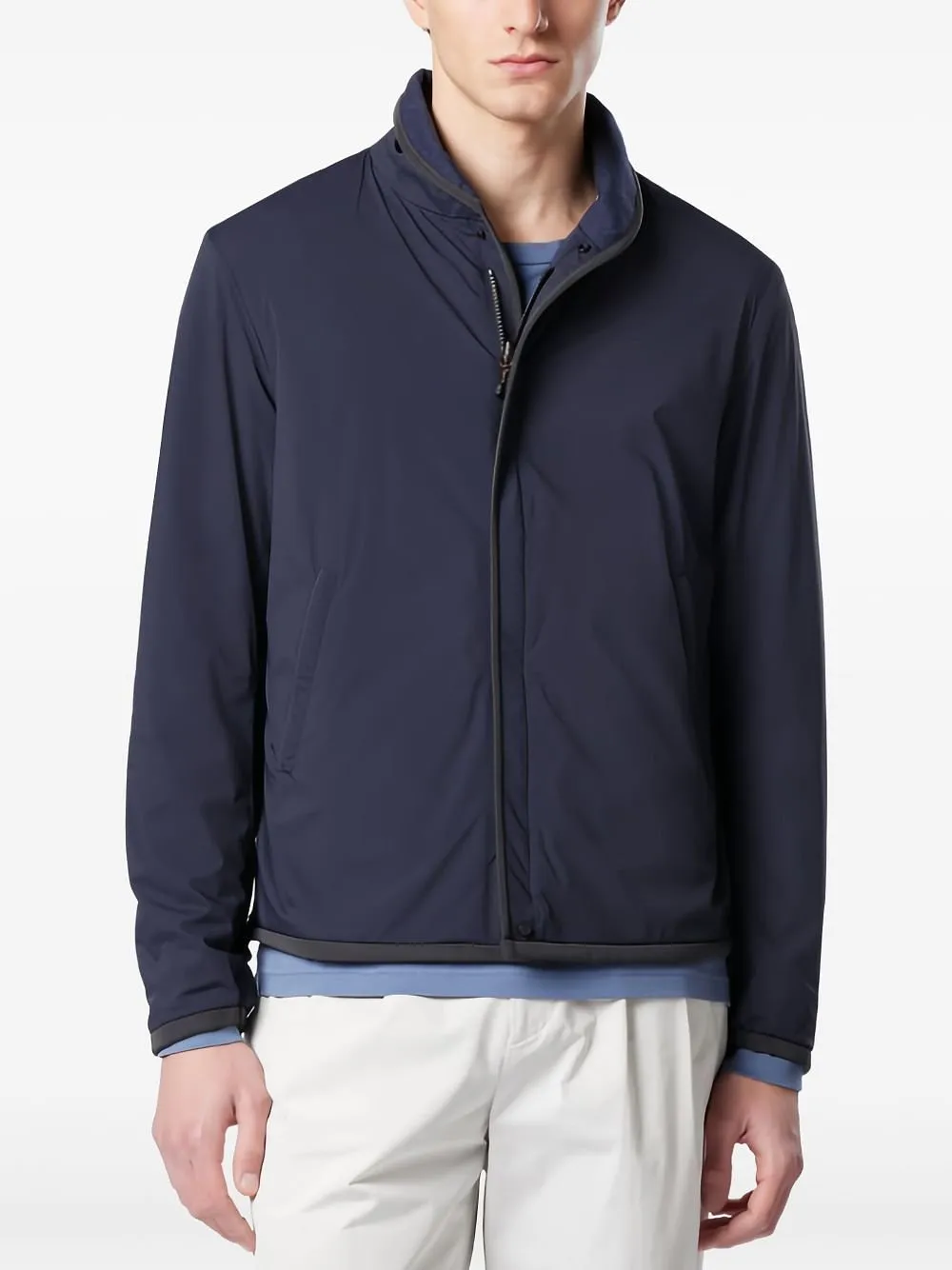 Sease Reversible High Collar Jacket