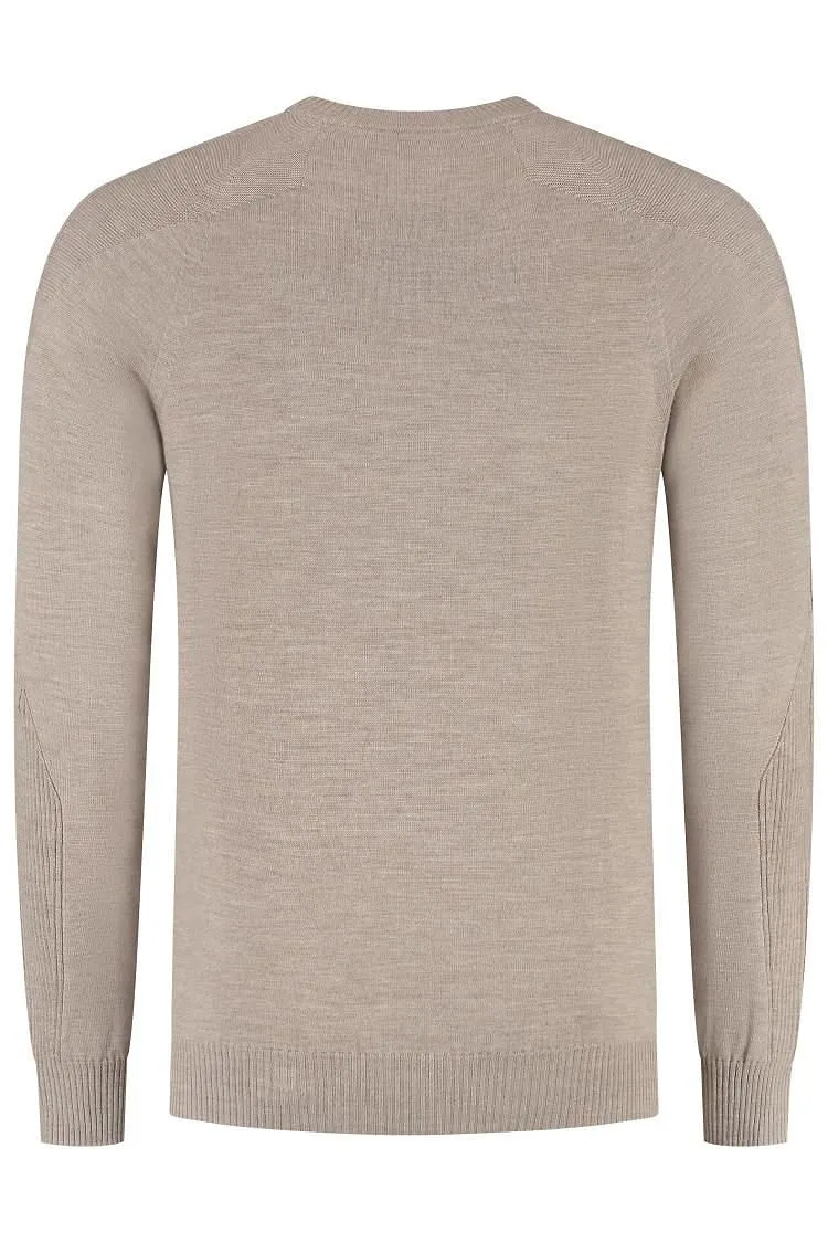 Sease Whole Crewneck Knitted Jumper
