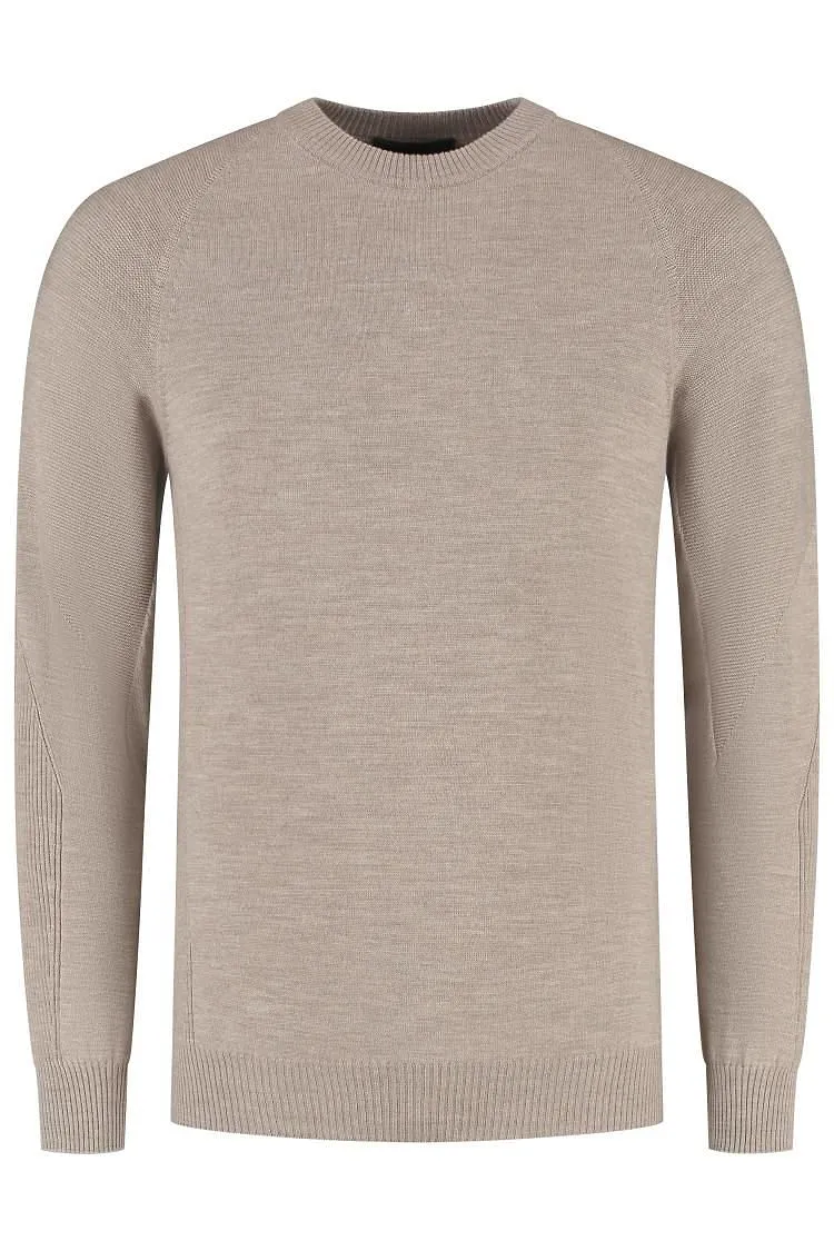 Sease Whole Crewneck Knitted Jumper