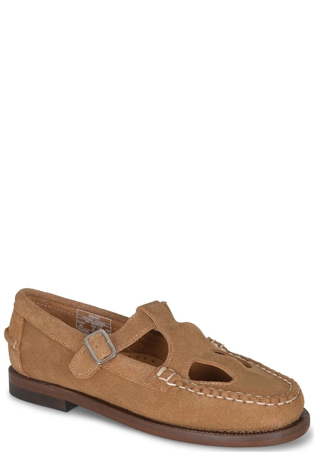 Sebago Angelina Buckle Moccasin Flat Shoes