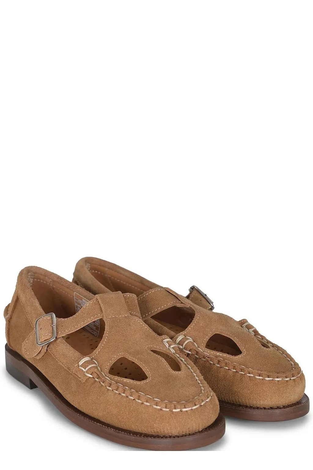 Sebago Angelina Buckle Moccasin Flat Shoes