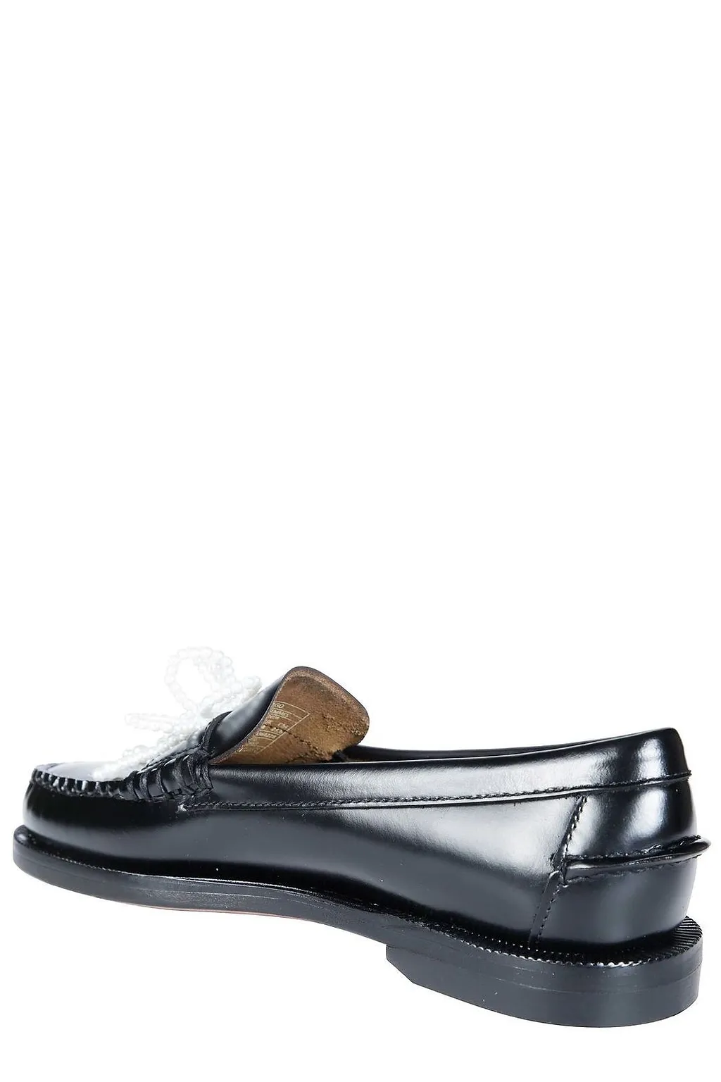 Sebago Bow-Embellished Slip-On Loafers