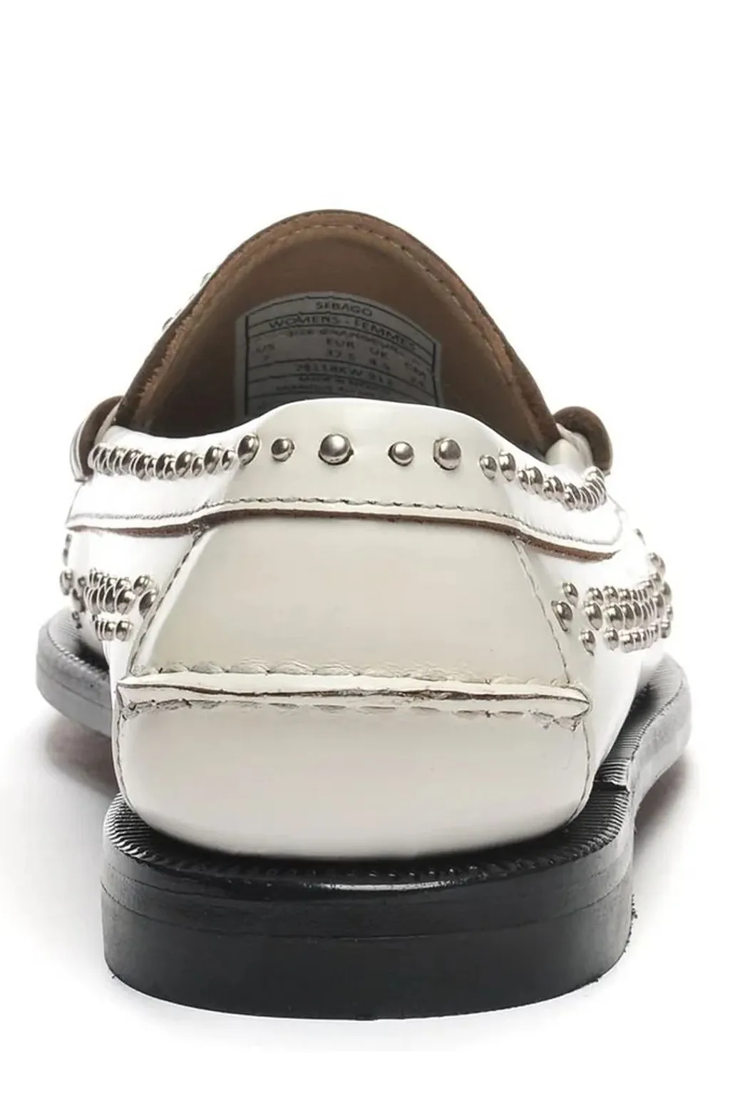 Studded Loafer Flats