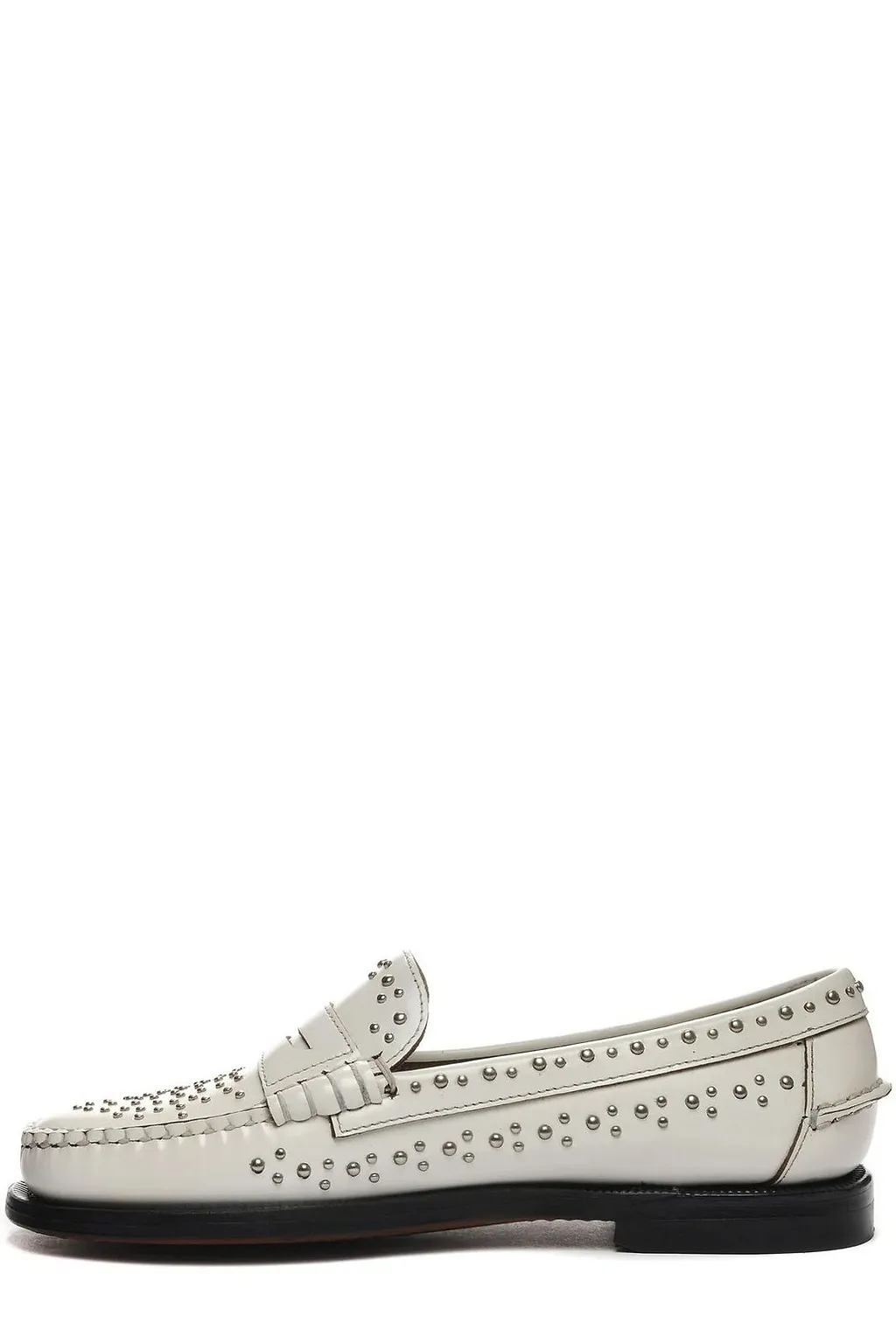 Studded Loafer Flats