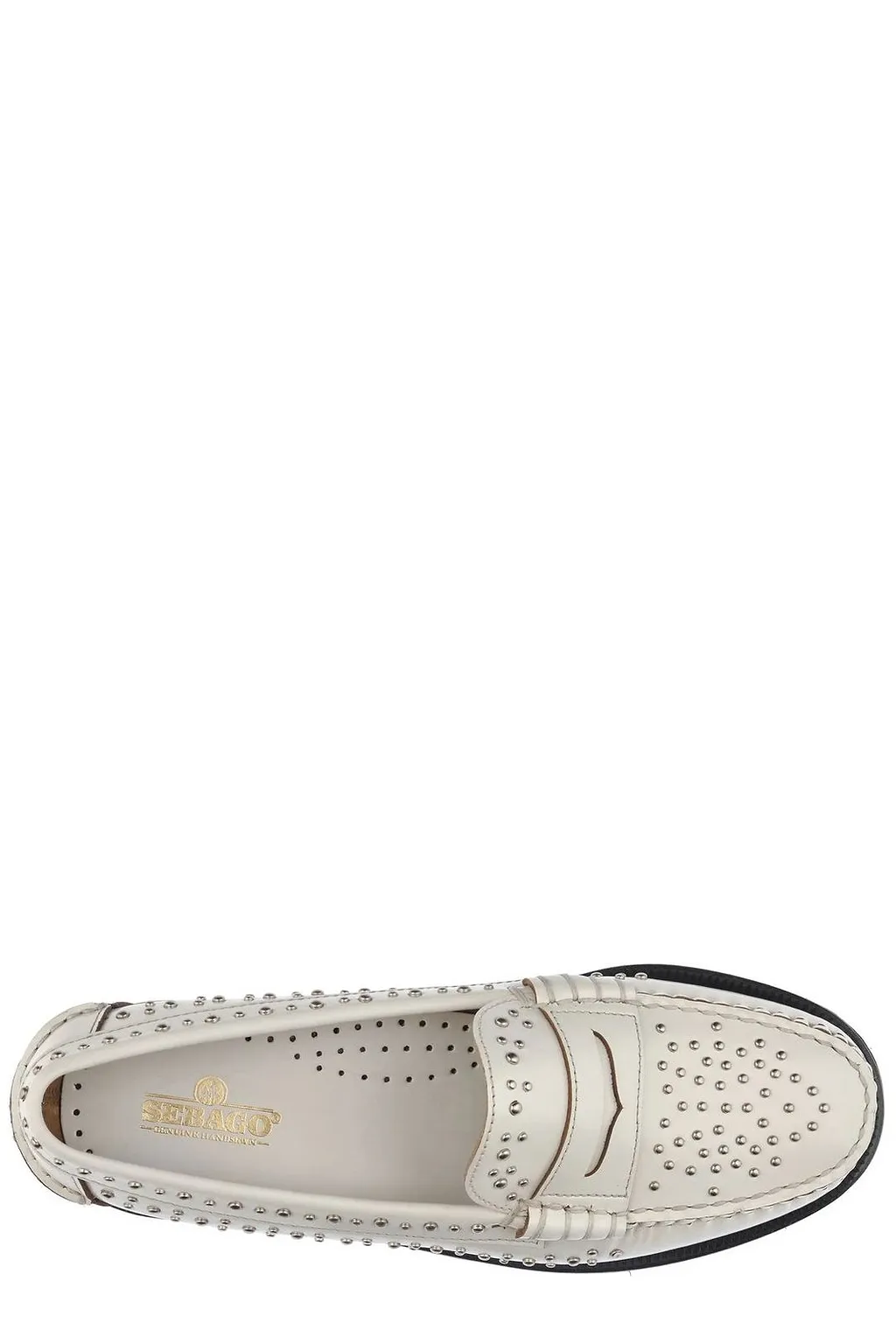Studded Loafer Flats