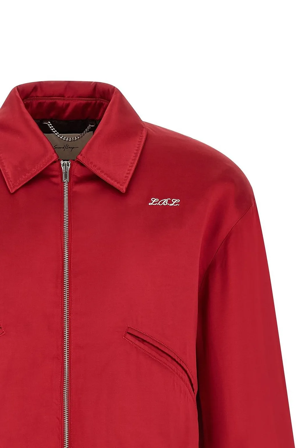 Second/Layer Aces Satin Bomber Jacket