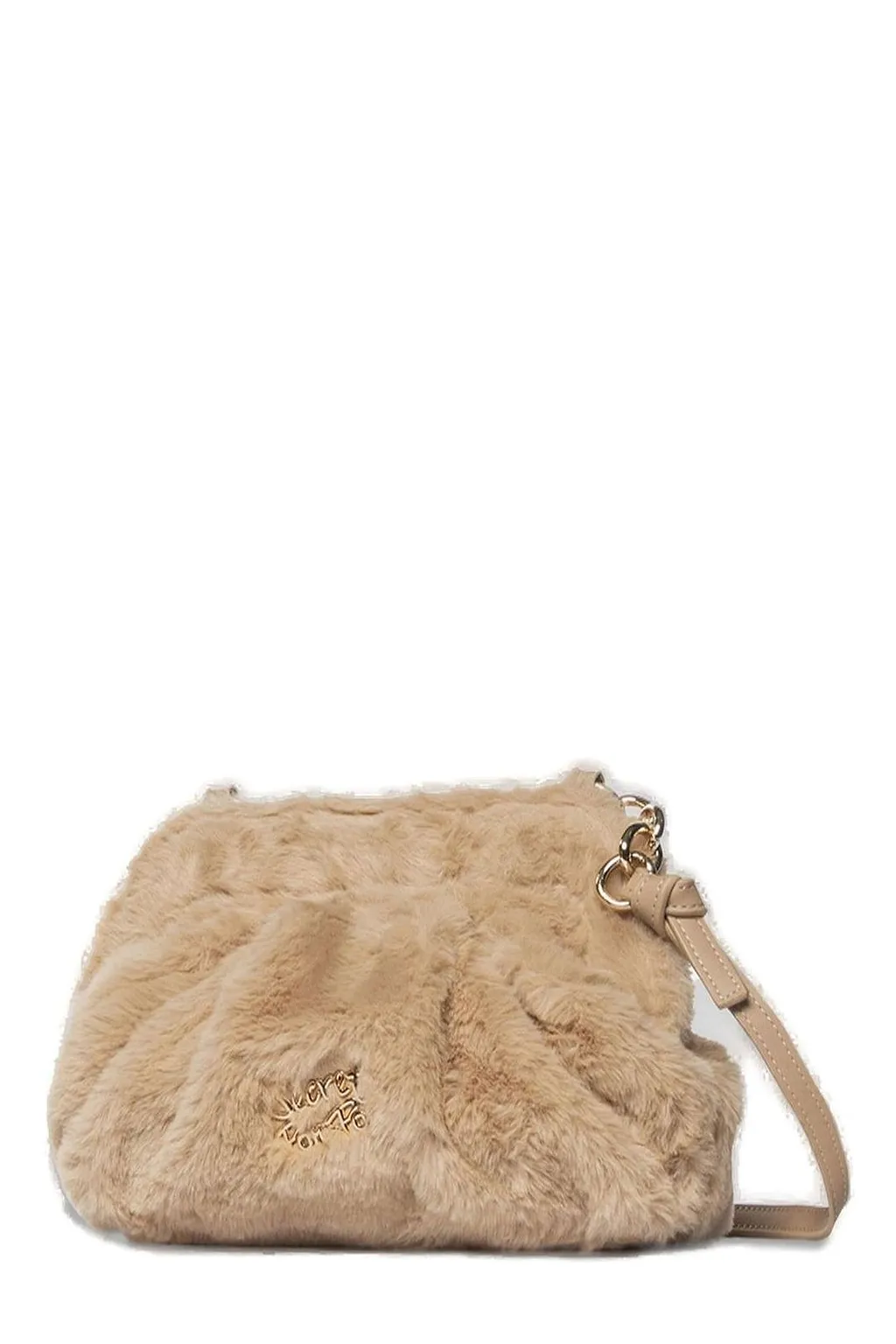 Margaret Fur Small Clutch Bag